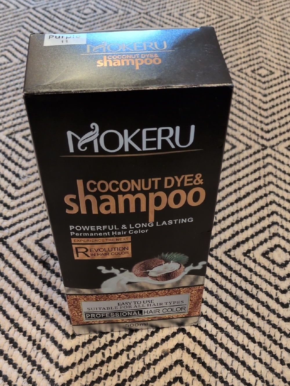 Coconut Dye & Shampoo - Purple